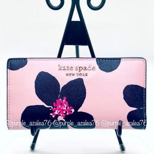 Kate Spade Grand Flora Slim Wallet